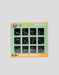 12 Metal Puzzles