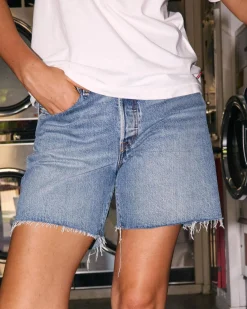 501® Mid Thigh Denim Shorts
