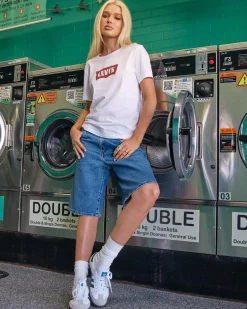 501® Mid Thigh Denim Shorts