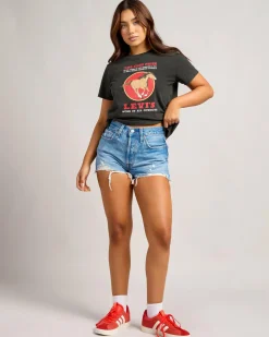 501® Original High-Rise Jean Shorts