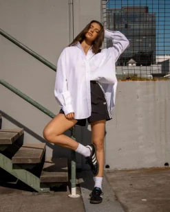 3 Stripe Woven Ripstop Shorts