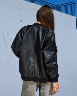 Ace Faux Leather Jacket