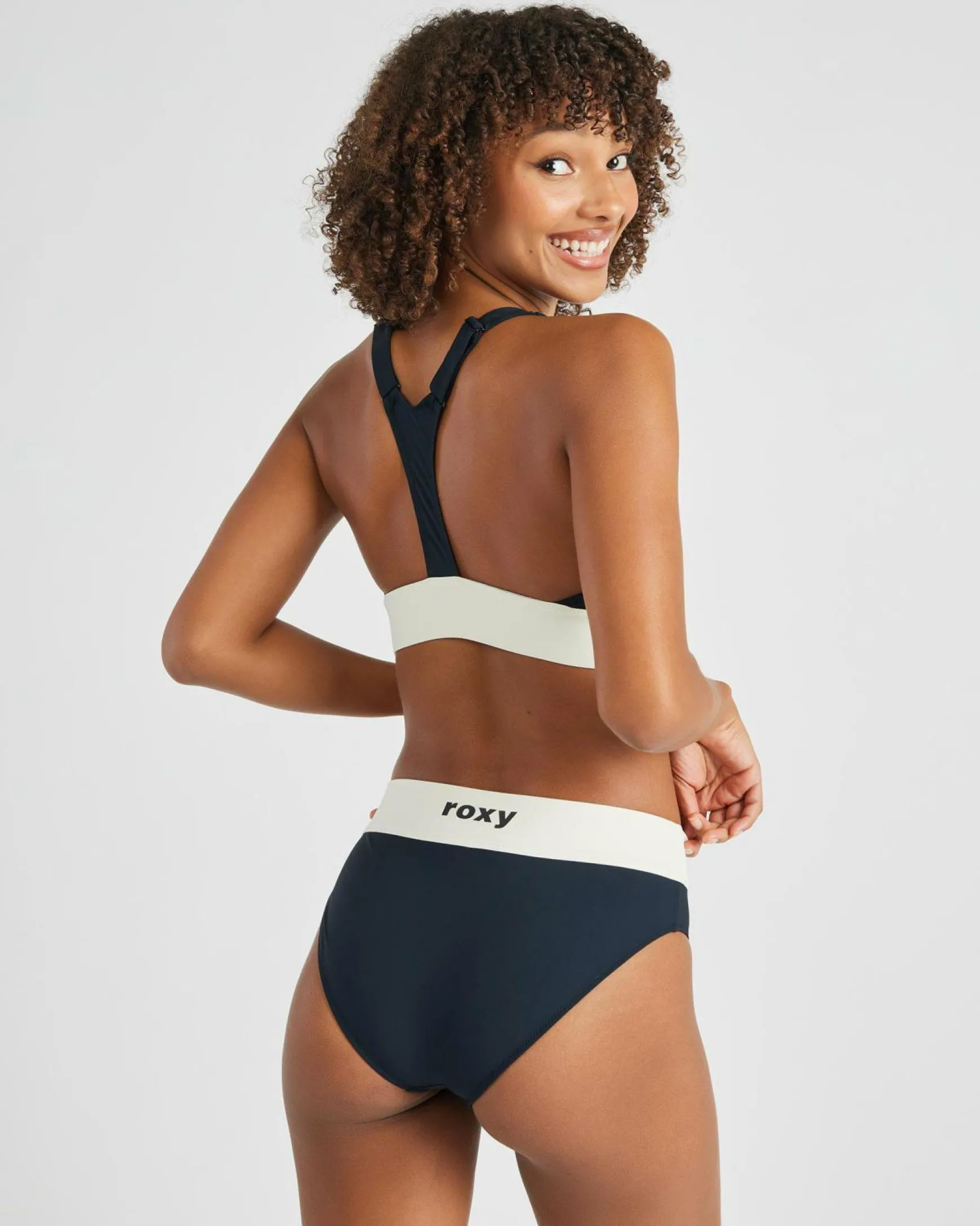 Active Colorblock Mid Classic Bikini Bottom
