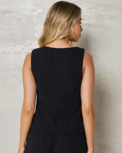 Adi Dallis Tie Front Vest