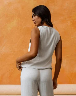 Adi Dallis Tie Front Vest