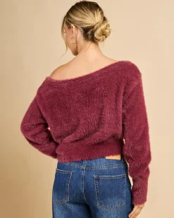 Adia Off Shoulder Knit Jumper
