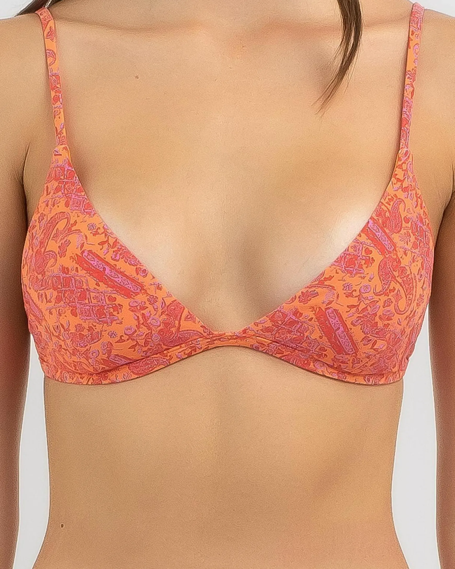 Adia Paisley Bralette Bikini Top