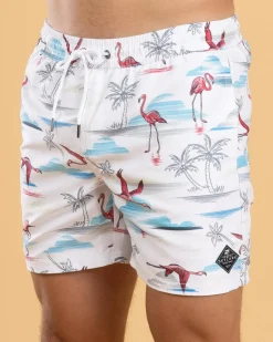 Alcove Elastic Waist Board Shorts