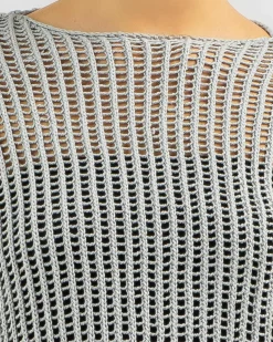 Alexa Crochet Long Sleeve Top