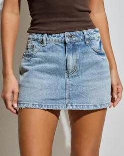 Allegra Denim Skort