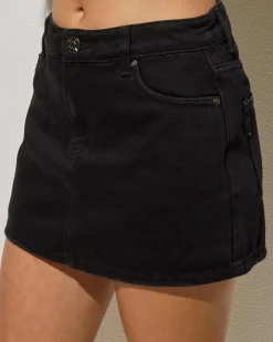 Allegra Denim Skort