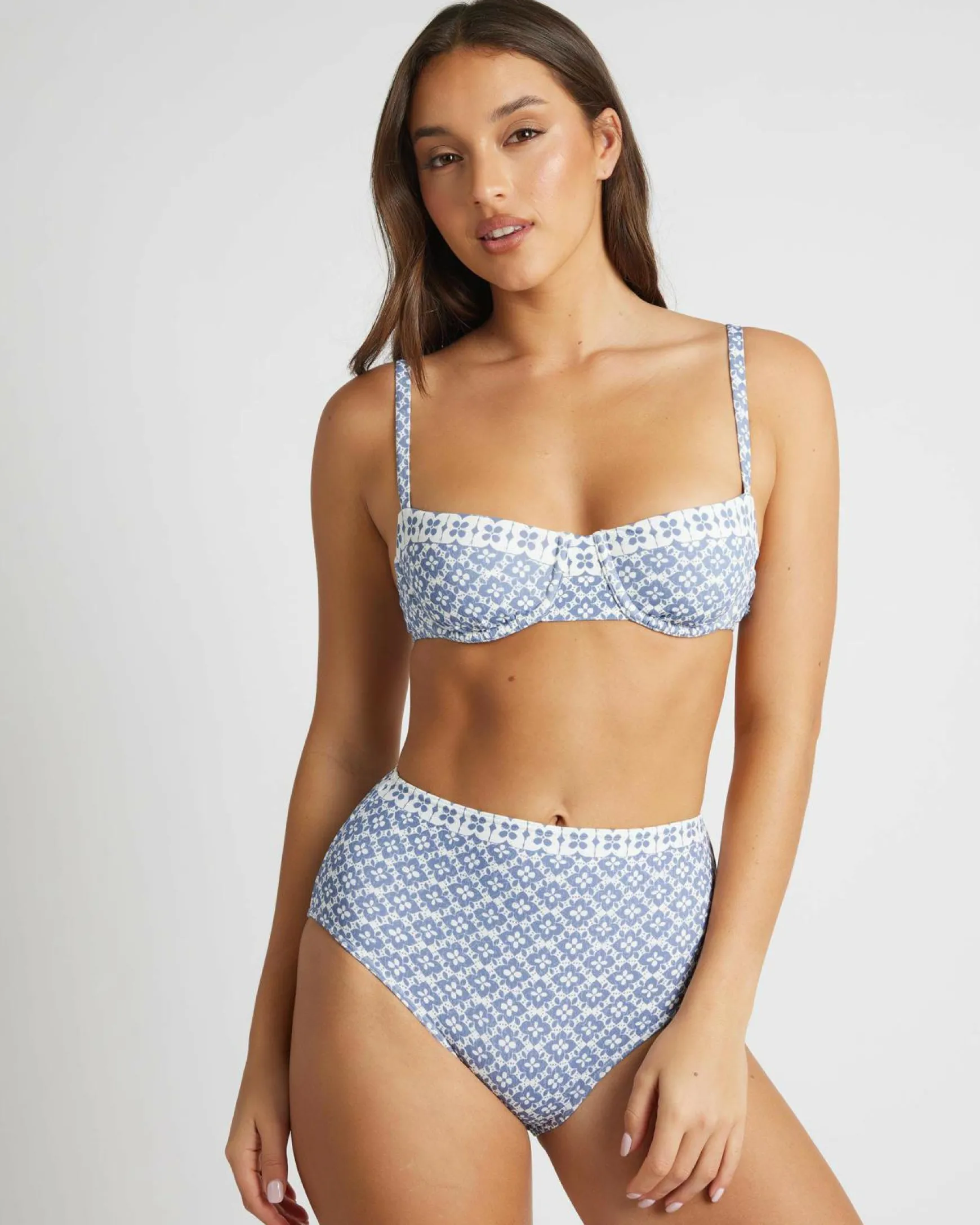 Amber High Waisted Bikini Bottom