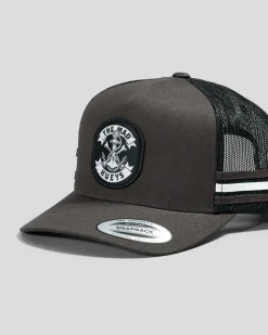 Anchor Bones Twill Trucker Cap