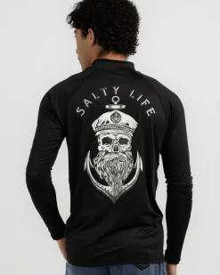 Anchors Long Sleeve Rash Vest
