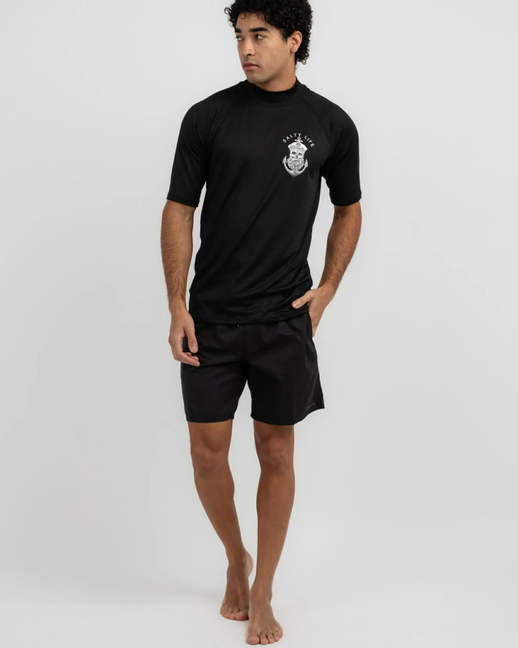 Anchors Short Sleeve Rash Vest