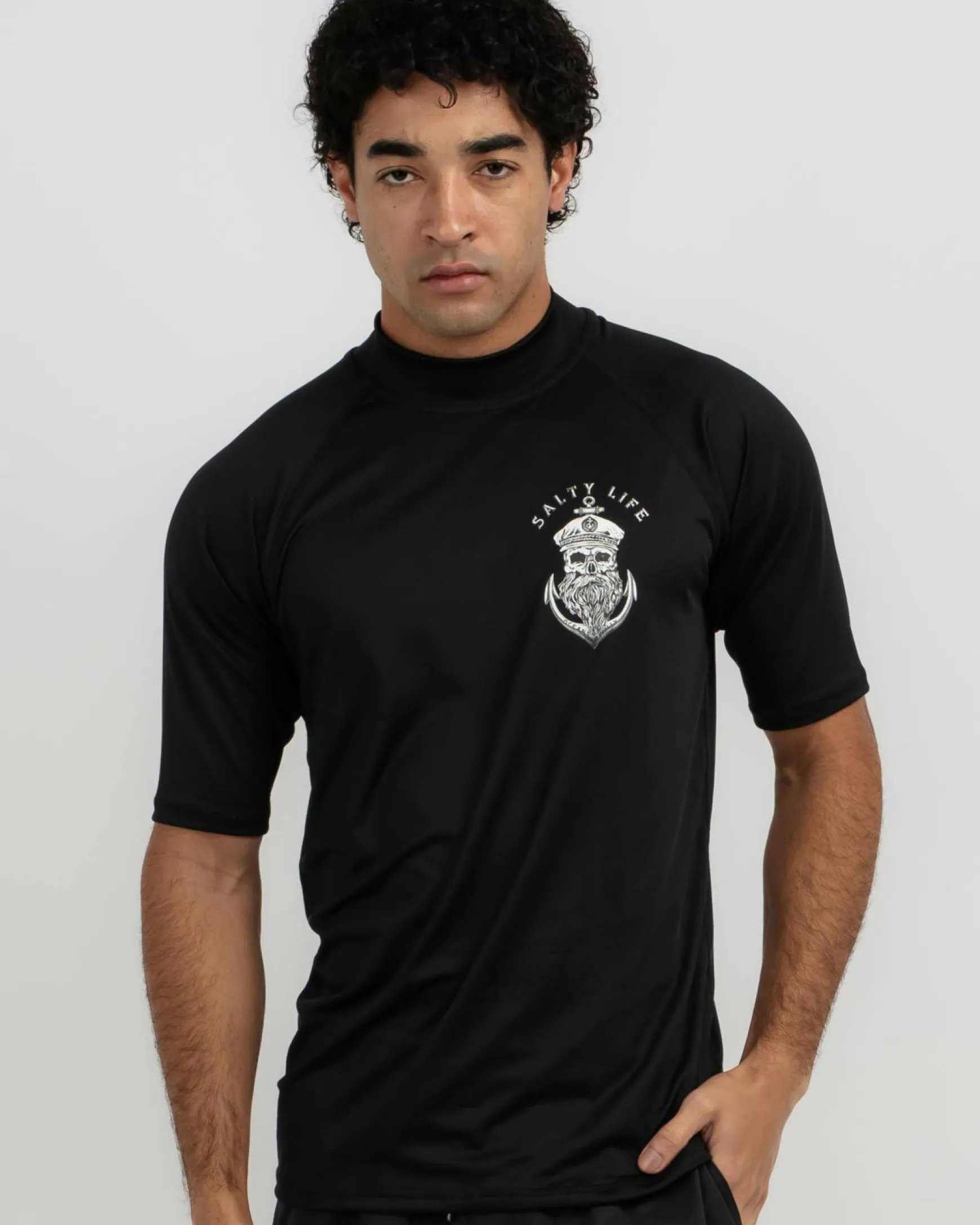 Anchors Short Sleeve Rash Vest