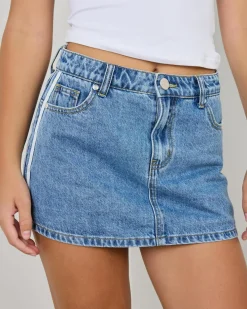 Angie Racing Stripe Skort