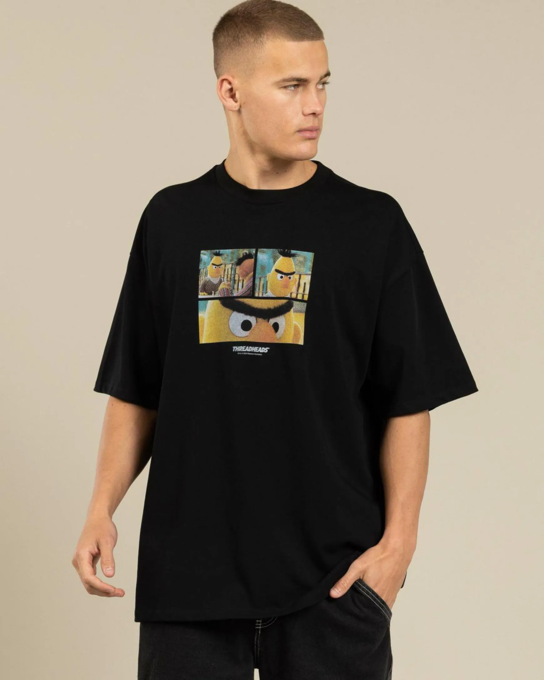 Angry Bert Oversized T-Shirt