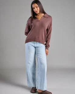 Anthea Polo Collar Knit Jumper