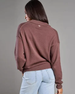 Anthea Polo Collar Knit Jumper