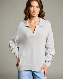 Anthea Polo Collar Knit Jumper