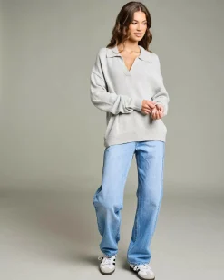 Anthea Polo Collar Knit Jumper