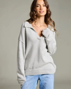 Anthea Polo Collar Knit Jumper