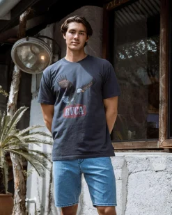 Aqua Cult Aged Denim Shorts