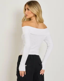 Ari Off Shoulder Knit Top
