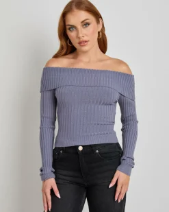 Ari Off Shoulder Knit Top