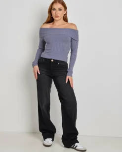 Ari Off Shoulder Knit Top