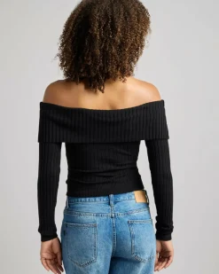 Ari Off Shoulder Knit Top
