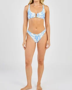 Artsy Floral Underwire Bikini Top