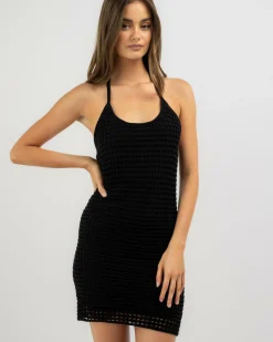 Aruba Crochet Knit Dress