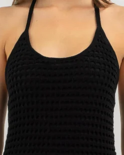 Aruba Crochet Knit Dress