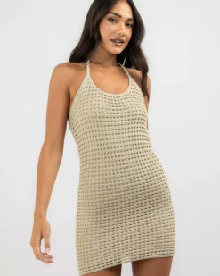 Aruba Crochet Knit Dress