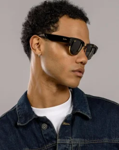 ASAP Rocky Blacked Out Collection Mega Clubmaster Sunglasses
