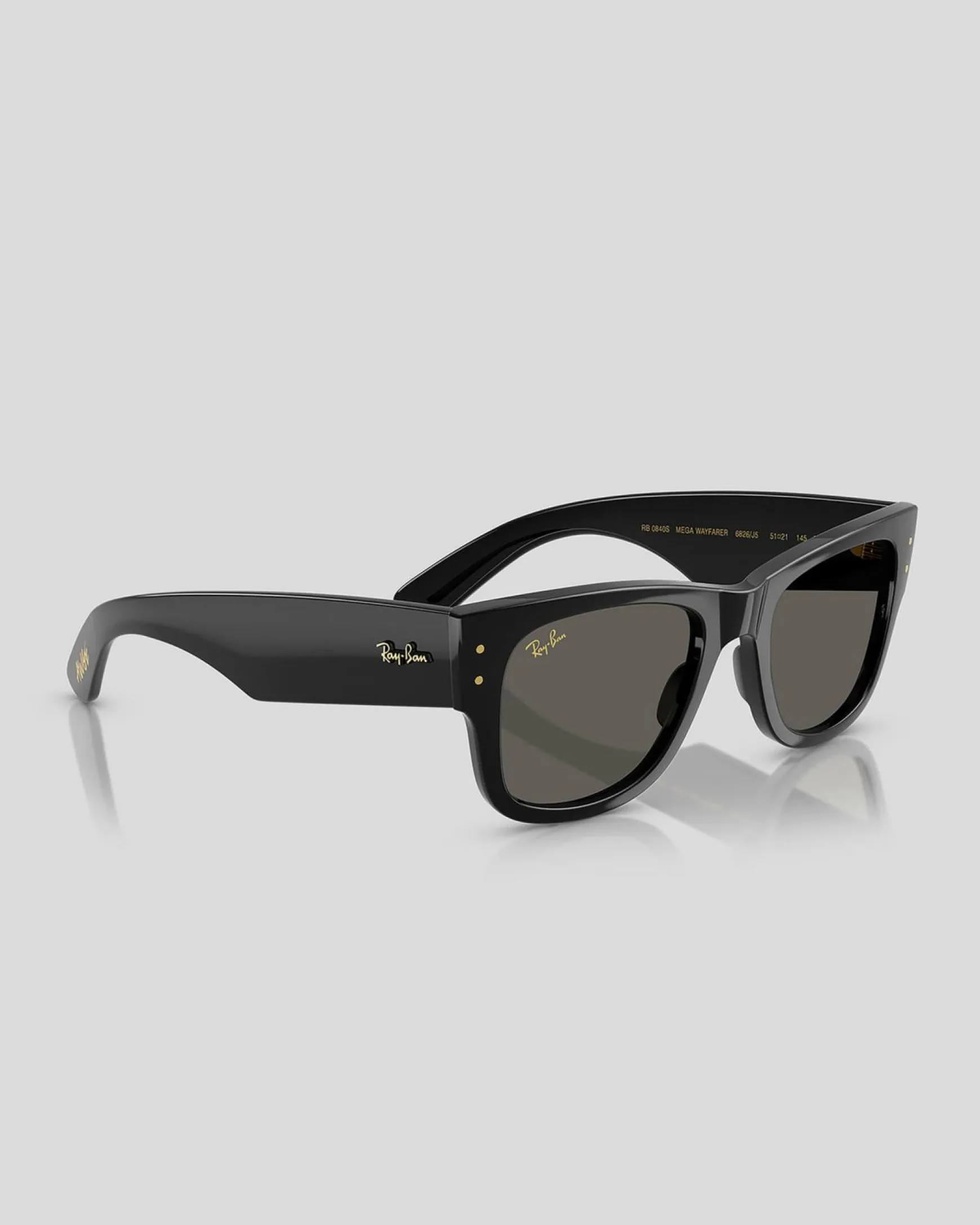 ASAP Rocky Blacked Out Collection Mega Wayfarer Sunglasses
