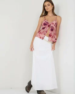 Aster Split Front Top