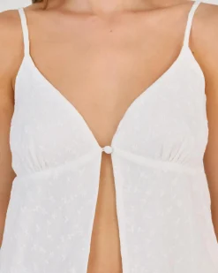 Aubrey Split Front Top