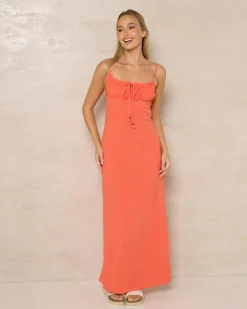 Austin Gathered Maxi Dress