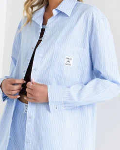 Ava Stripe Oversized Shirt