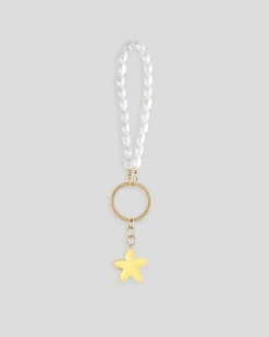 Baby Frangipani Keyring