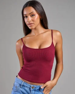 Basic Fine Rib Cami Top