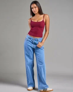 Basic Fine Rib Cami Top