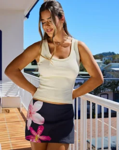 Basic Myla Rib Scoop Tank Top