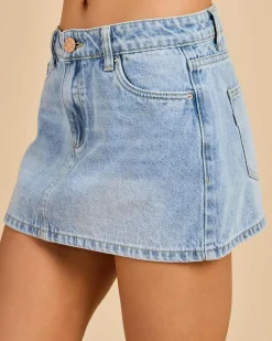 Bells Denim Skirt