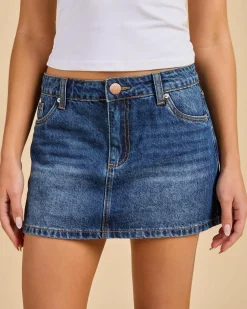 Bells Denim Skirt