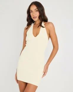 Bianca Halter Knit Dress