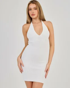 Bianca Halter Knit Dress